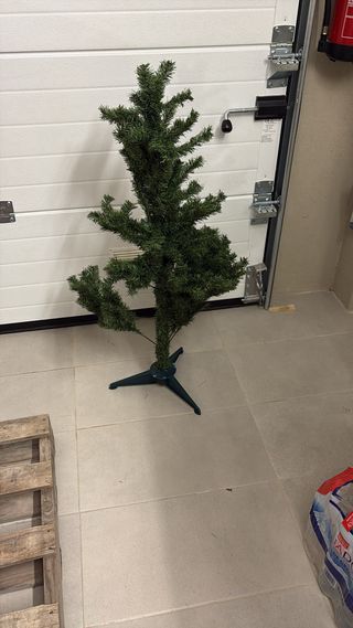 Árbol de Navidad 1.50m y luces