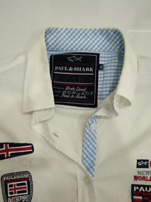 Paul & Shark Camicia Bianca XXXL