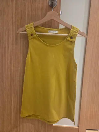 Camiseta Sfera Mostaza Talla S