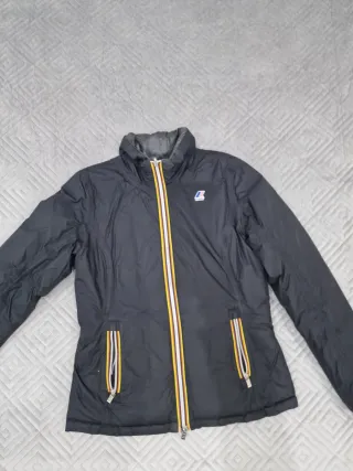 Piumino K-Way donna nero double
