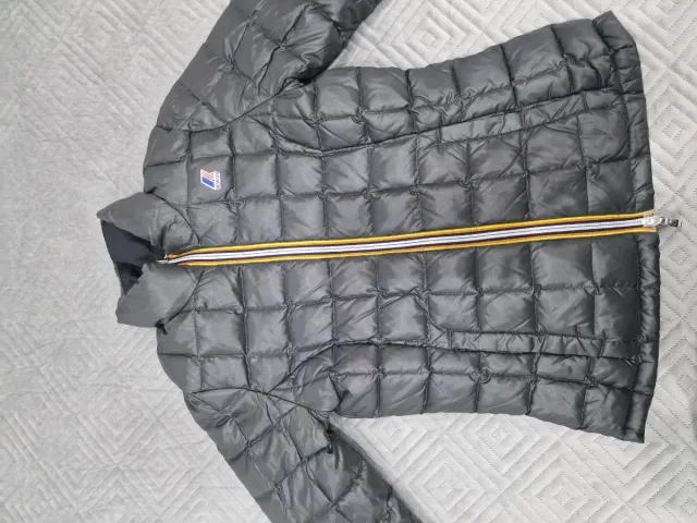 Piumino K-Way donna nero double