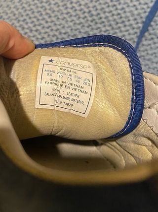 Converse Azul Talla 42