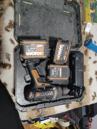 Taladro Worx 13mm/20V