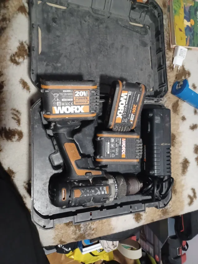 Taladro Worx 13mm/20V