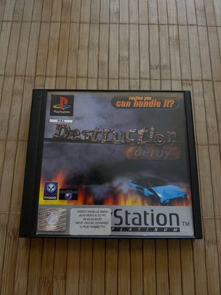Destruction Derby PS1 Platinum
