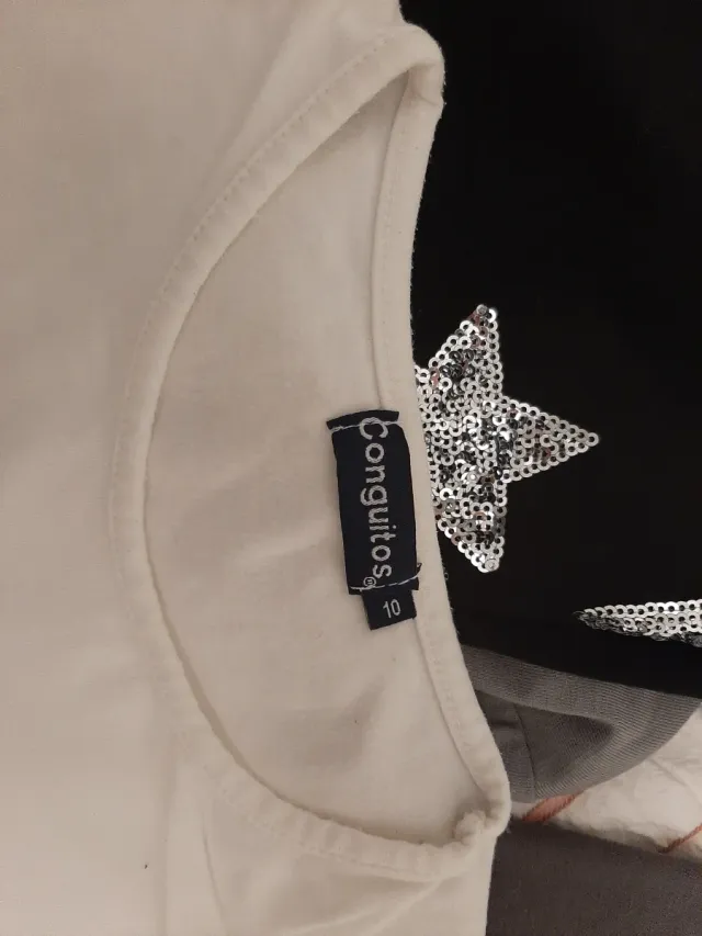 Lote 5 Camisetas Niña Talla 8-10 Años