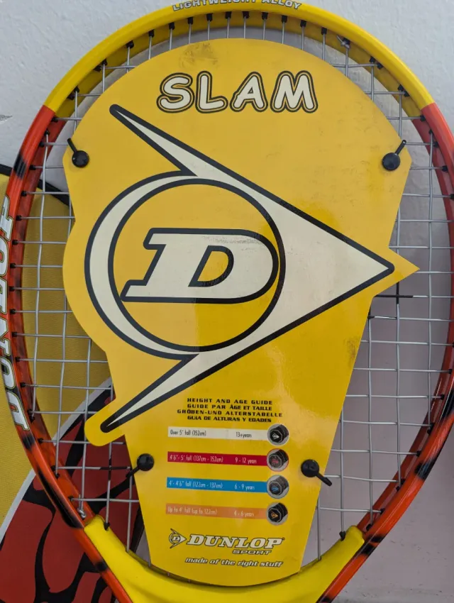 2 Raquetas Tenis Dunlop Niños