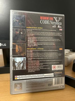 Resident Evil Code Veronica PS2 Platinum PAL 🇪🇸