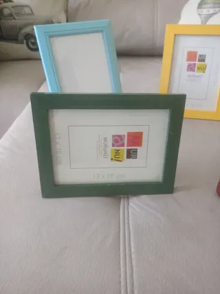Lote 5 Marcos de Fotos Colores