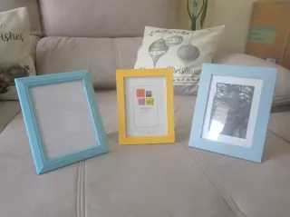 Lote 5 Marcos de Fotos Colores