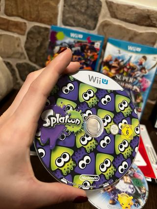 Lotto 3 giochi Wii U: Splatoon, Smash Bros, Mario