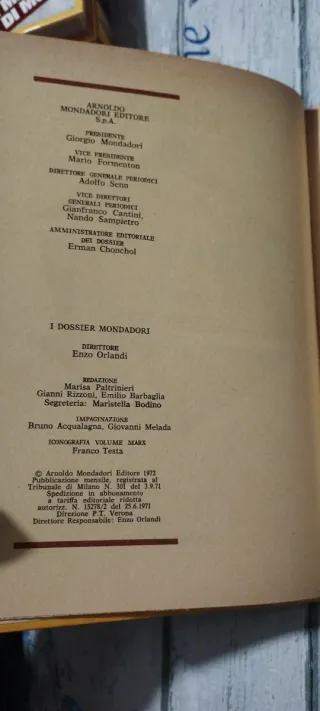 Libro Marx Pro e Contro