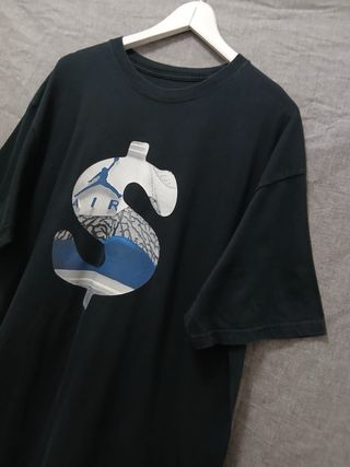 jordan tshirt size XL black