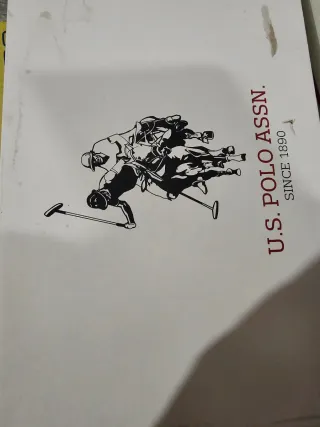 Zapatillas US POLO Blancas Talla 42 + otro zapato