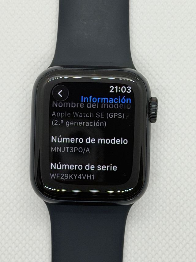 97% - Impecable Apple Watch SE 2 40mm GPS