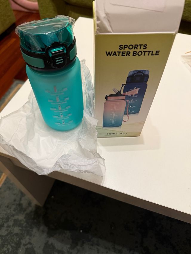 Botella Agua 500ml Cierre Seguridad