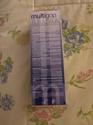 Solución Multigop Plus para lentillas 360 ml