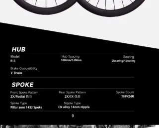 Ruedas de carbono de alta calidad bajo encargo