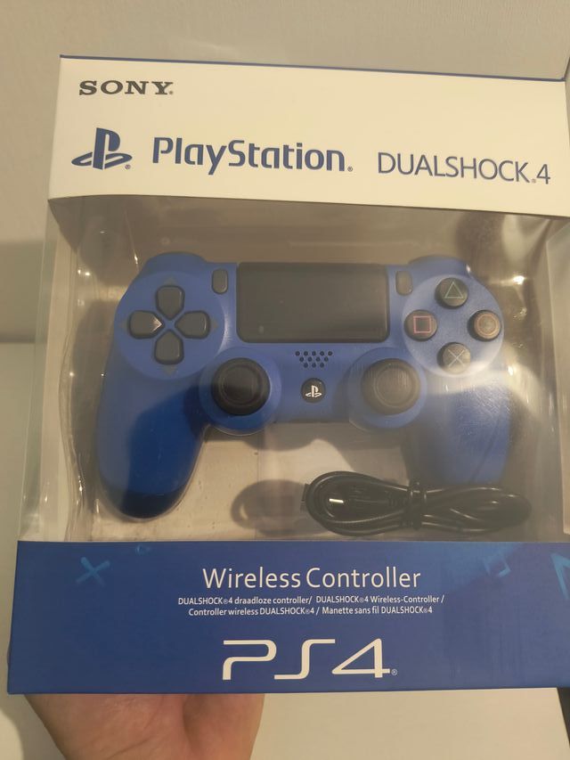 Mando PS4 Azul Nuevo