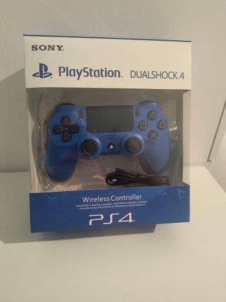 Mando PS4 Azul Nuevo
