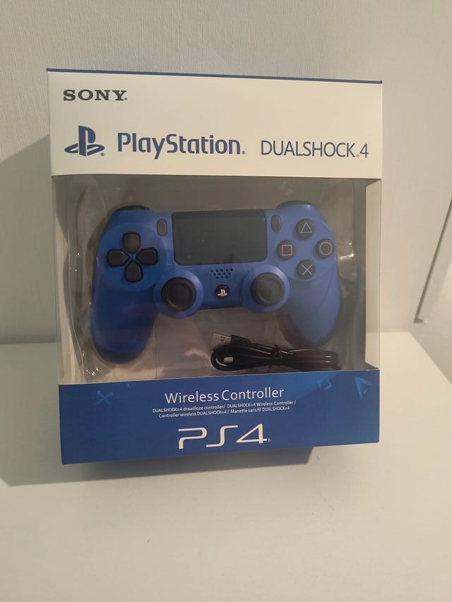 Mando PS4 Azul Nuevo