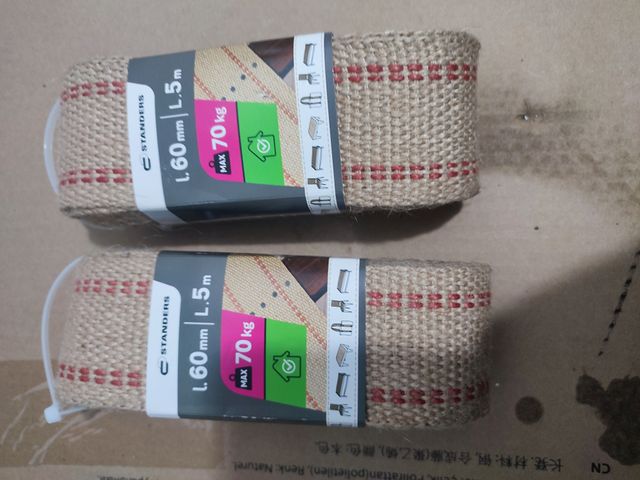 Cinta de yute Standers 60mm x 5m