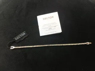 Bracciale tennis Sector Argento