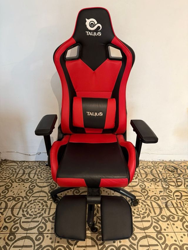 Silla Gaming Talius Caiman v2 Negra/Roja