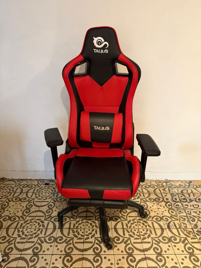Silla Gaming Talius Caiman v2 Negra/Roja