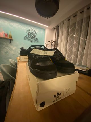 Bad Bunny x Adidas Forum Low Triple Black