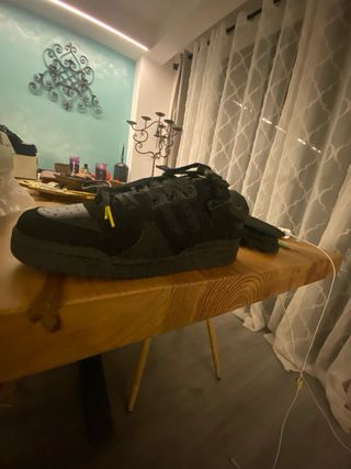 Bad Bunny x Adidas Forum Low Triple Black