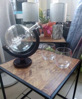 Decanter con 2 Bicchieri NUOVI