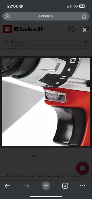 Taladro Einhell TC-CD 12 LI