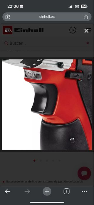 Taladro Einhell TC-CD 12 LI