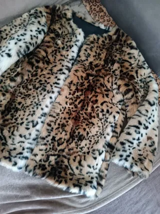 Pelliccia sintetica maculata