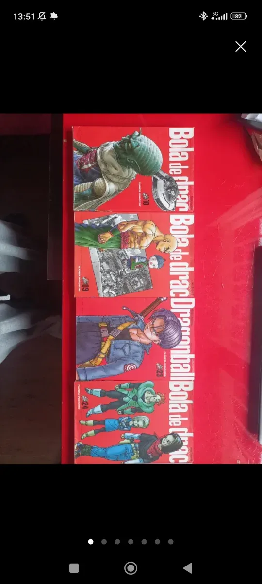 Llibres Bola De Drac (23, 24, 27, 28)