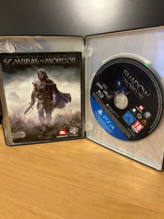 Shadows of Mordor Steelbook PS4