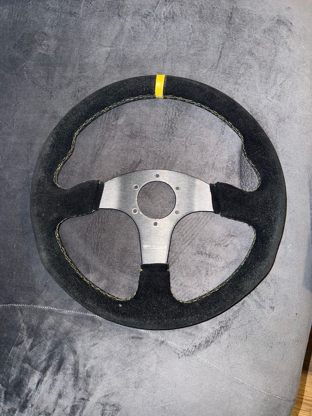 Volante Plano Alcantara GP Race