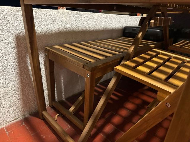 BLACK FRIDAY Mesa de jardín IKEA 140x75cm