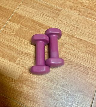 Mancuernas 1.5 kg (3.3 lbs) Morado