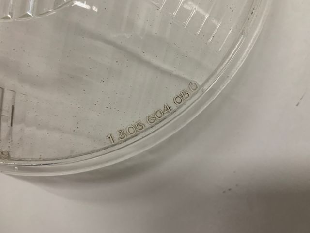 Cristal Faro BOSCH H1 Porsche 911 Original 70s