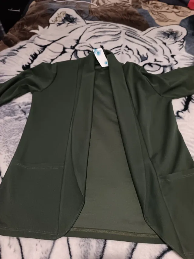Chaqueta verde mujer