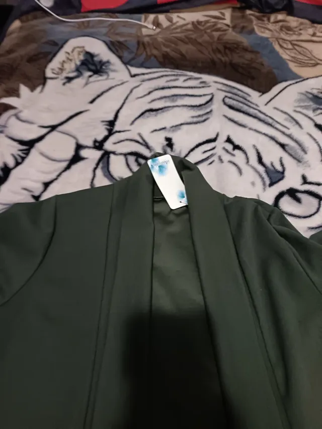 Chaqueta verde mujer