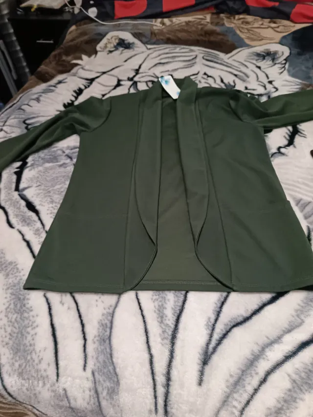 Chaqueta verde mujer