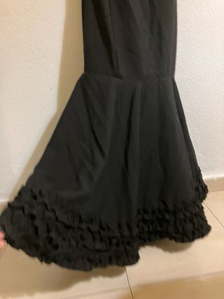 Traje Flamenca Sibilina Negro Talla S
