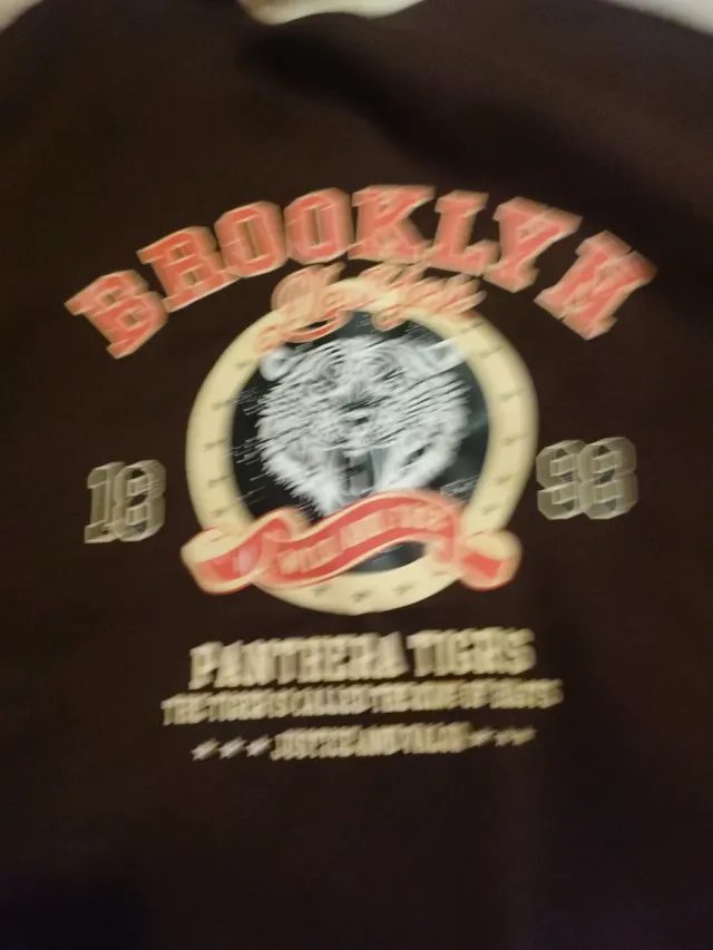 Sudadera Brooklyn Pantera Tigris Marrón