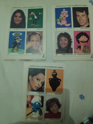 Álbum Oye Mira Bruguera 40 cromos + 12 sin