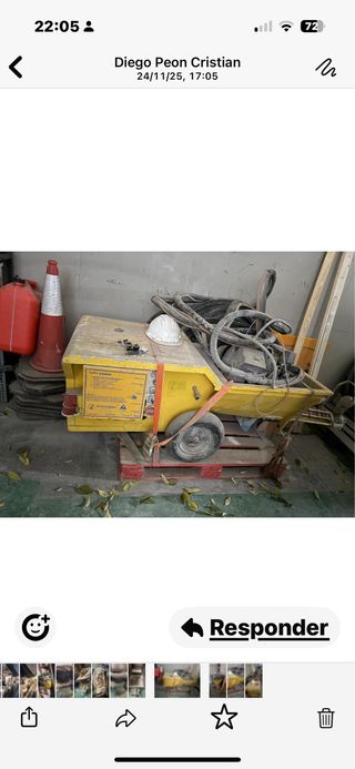 Máquina Bomba Mortero