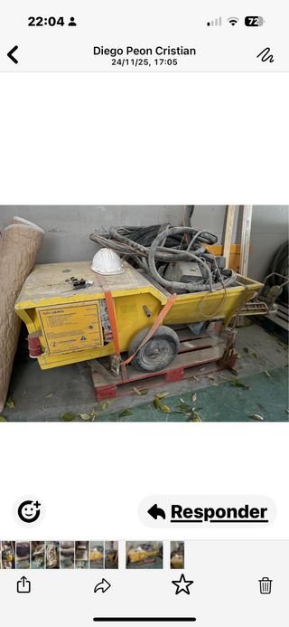 Máquina Bomba Mortero