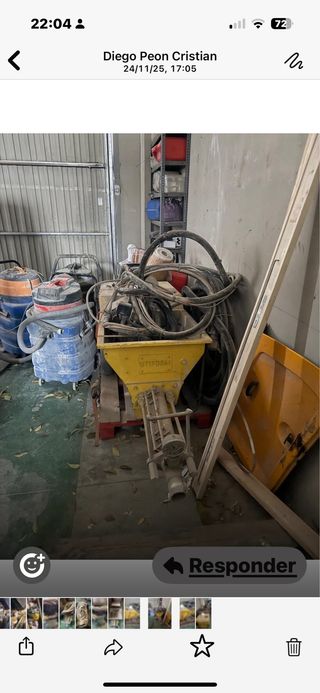 Máquina Bomba Mortero